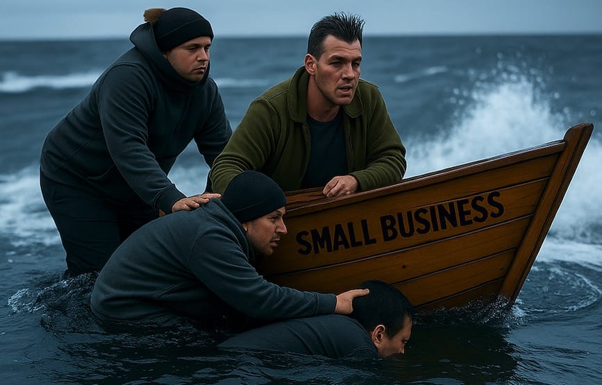 Small business sinking